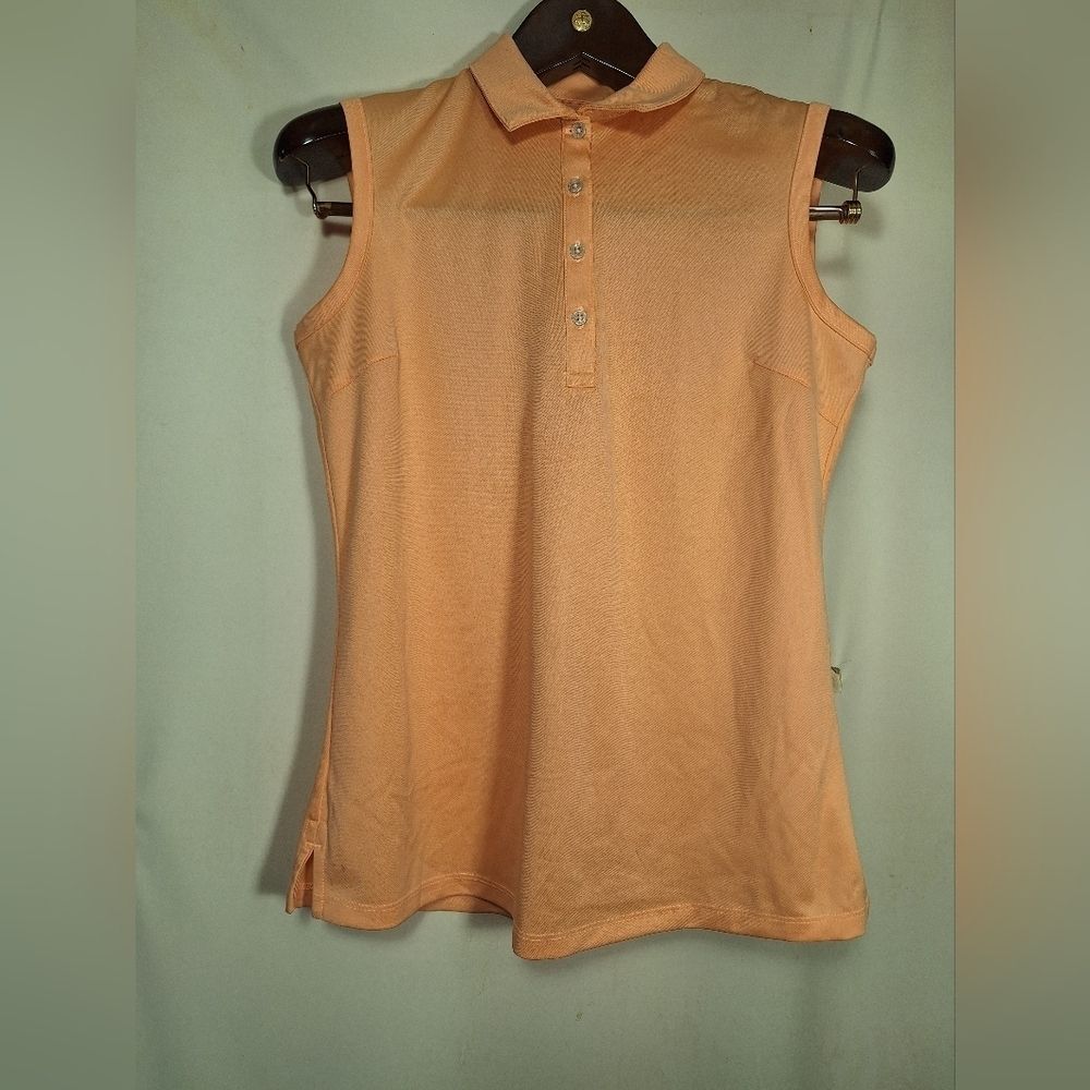 Nwt Bermuda Sands Golf Tennis Athletic Tank Top Sz medium orange